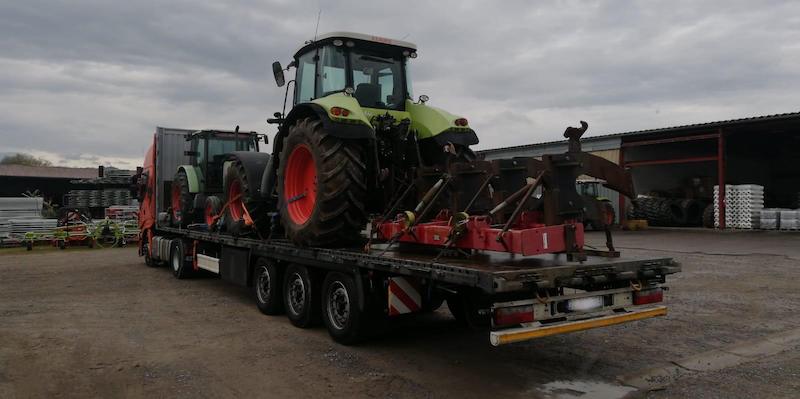 BATI GROUP (Türkiye) transports 21Tn Tractor from France to Georgia