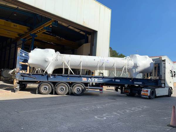 MOLDTRANS (Spain) moves Main Acid Cooler from Barcelona to Brisbane